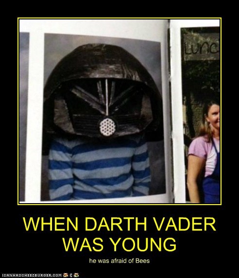 WHEN DARTH VADER WAS YOUNG