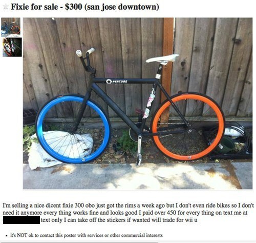 The Portal Bike is for Sale!
