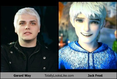 Gerard Way Totally Looks Like Jack Frost