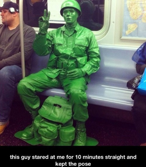 Oh, The People You Meet on the Subway