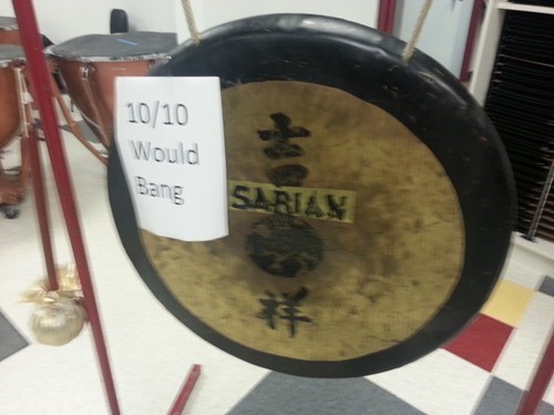 That is Some Sweet Gong Right There