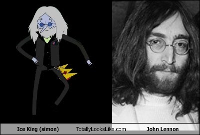 Ice King Totally Looks Like John Lennon