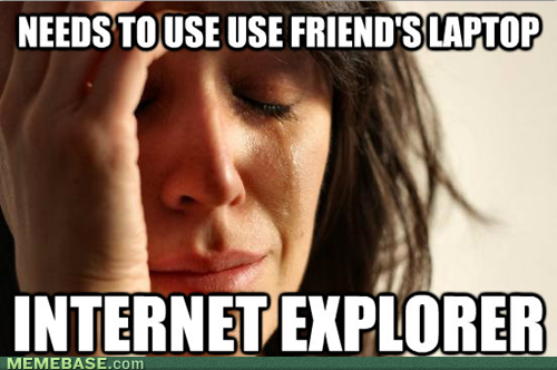 First World Ad-Block problems