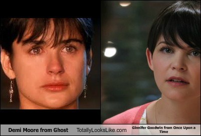 Demi Moore from Ghost Totally Looks Like Ginnifer Goodwin from Once Upon a Time