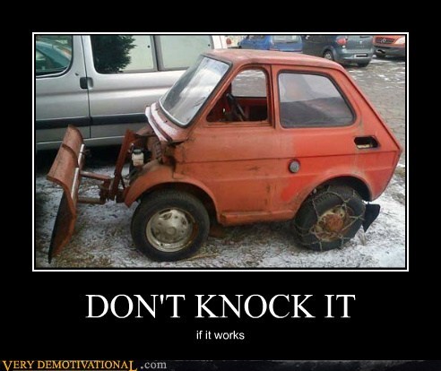 DON'T KNOCK IT