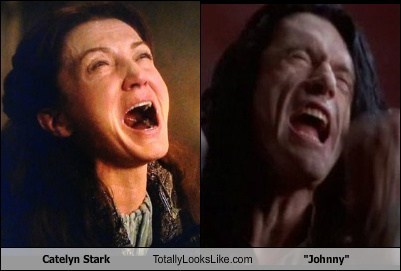 Catelyn Stark Totally Looks Like "Johnny"
