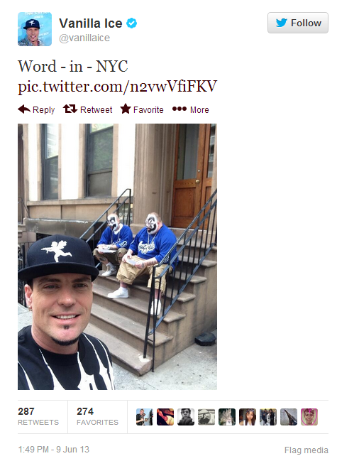 Vanilla Ice + Juggalos