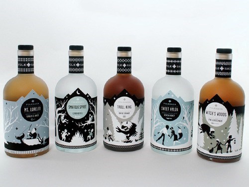 Folksaga Has Incredible Bottle Designs