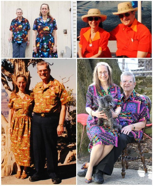 The Sweetest Thing of the Day: Couple Wears Matching Outfits for 35 Years