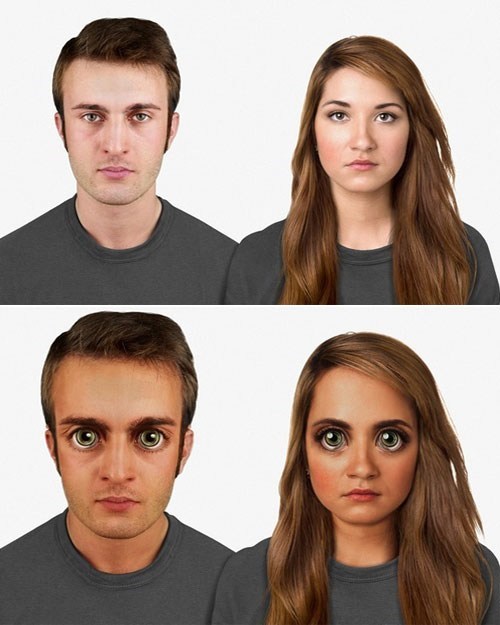 This Looks Shopped of the Day: Human Faces of the Future