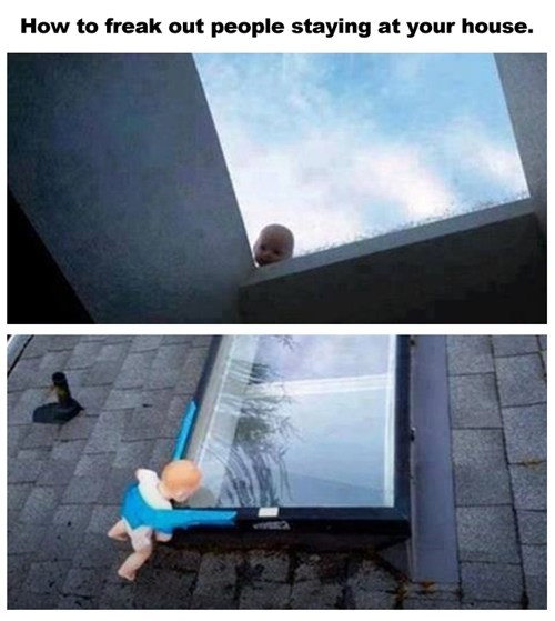Baby Says "Boo!"