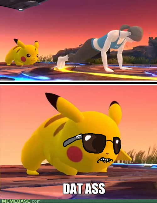 Pikachu Likes the New Super Smash Bros. Challenger