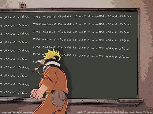 Naruto Gets Detention 