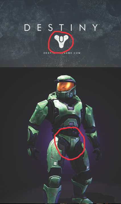 Whenever I See the Destiny Logo, It Reminds Me of Master Chief's Crotch