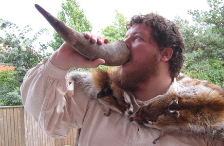 Drink Like a Viking and Get a Drinking Horn