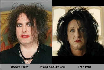 Robert Smith Totally Looks Like Sean Penn