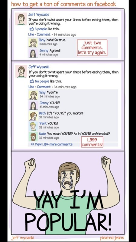 How to Get a Ton of Comments on Facebook