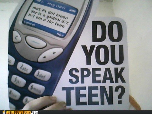 Not Even C3PO is Fluent in Teen