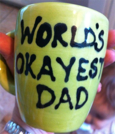 Nailed It of the Day: What an Okay Gift Mug for The World's Okayest Dad