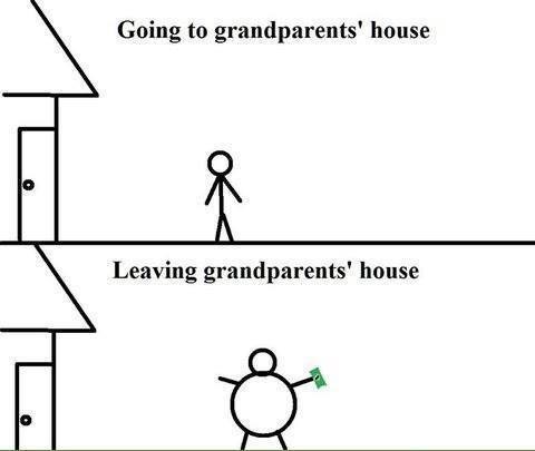 Going to Your Grandparents is a Fantastic Outing