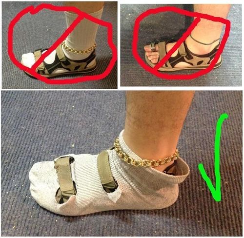 The Only Way to Wear Sandals
