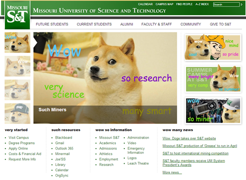 Missouri University of Science and Technology Officially Wins April Fools