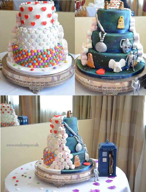 This Wedding Cake Is All About Compromise