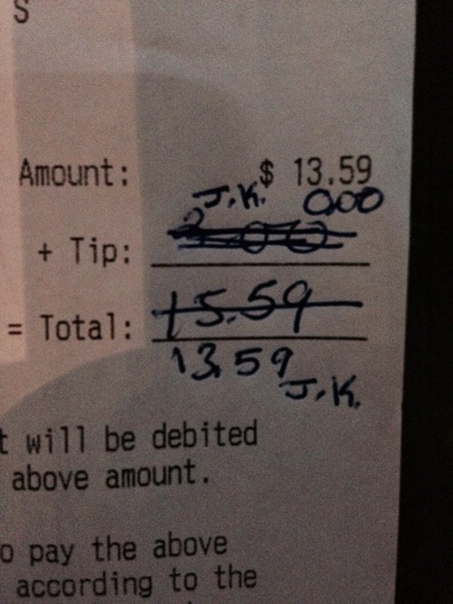 Seriously?