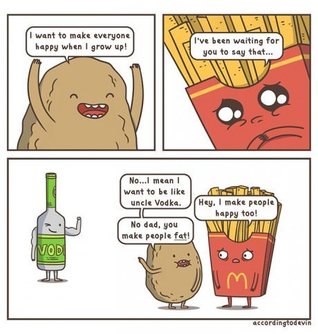 vodka,fries,family,potatoes,web comics