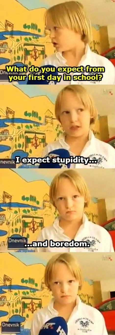 This Croatian Kid is My Spirit Animal