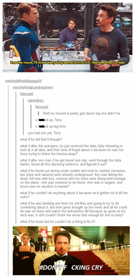 Where Was Tony Stark?