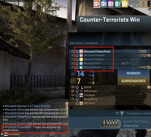 You're Screwed When You See Matching Names Like That
