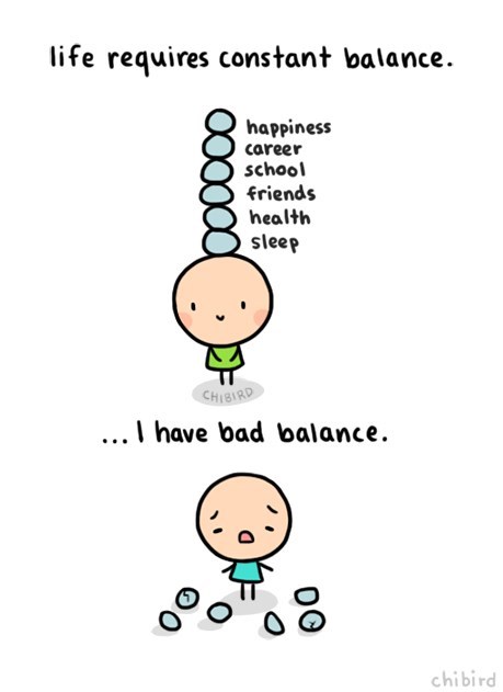 Life Requires Constant Balance