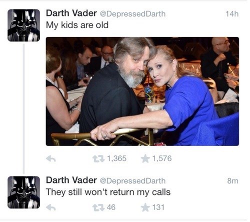 When I Said "Rule the Galaxy as Father and Son," I Meant the "Galaxy" of Our Relationship!