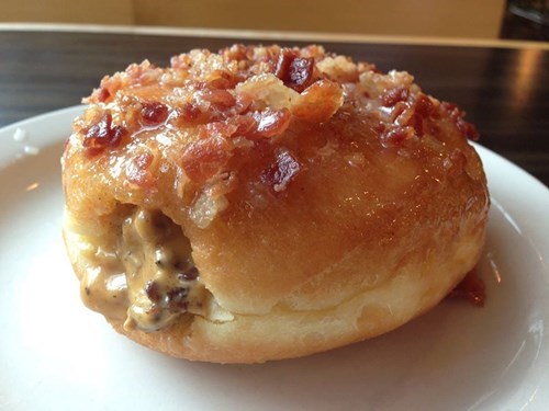 Crazy Burger of the Day: Feast Your Eyes on the Bacon D'oh Nut Burger