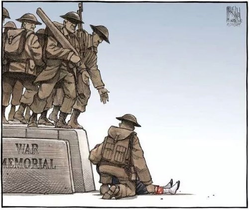 "Easy Does it There Lad, You're With Us Now."