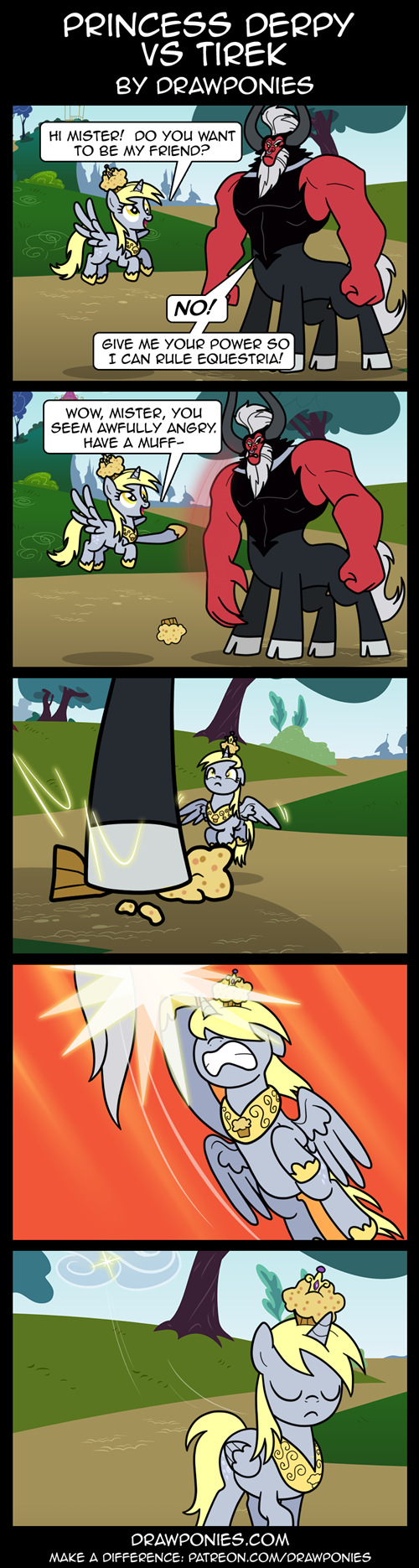 comics,derpy hooves,tirek