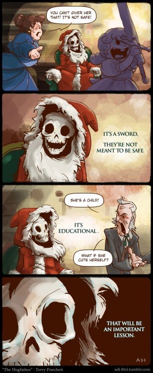 gifts,swords,santa,web comics