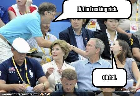 Hi, I'm freaking rich.