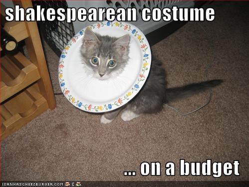 shakespearean costume  ... on a budget