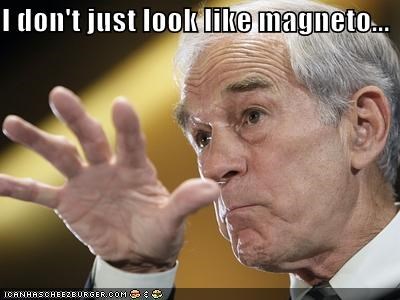 I don't just look like magneto...
