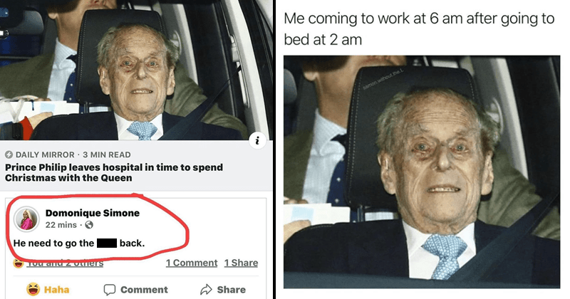 Prince Philip Is Getting Meme'd After Brief Hospital Visit ...