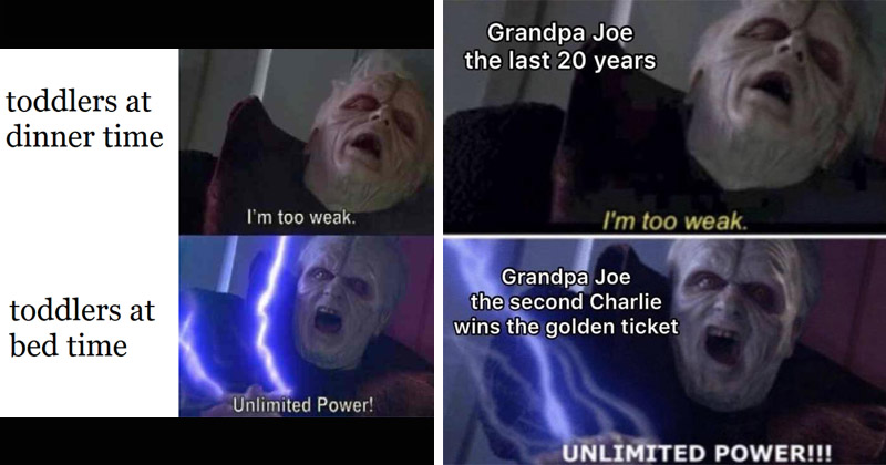 Darth Sidious Unlimited Power Gif