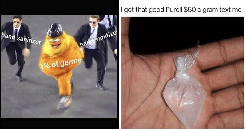 Fourteen Hand Sanitizer Memes For The Germaphobes Among Us Memebase Funny Memes