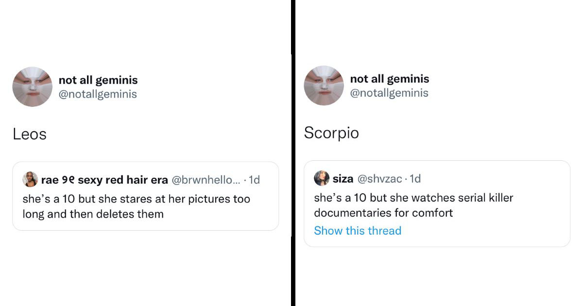 'She's a 10 But' Memes Get the Astrology Treatment Memebase Funny Memes