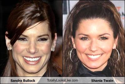 Sandra Bullock TotallyLooksLike.com Shania Twain - Cheezburger - Funny ...