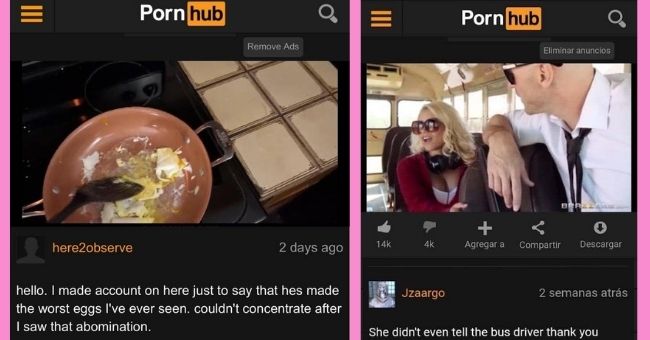 Found Funny Porn - Wholesome, Funny And Disturbing Comments Found On Pornhub - CheezCake -  Parenting | Relationships | Food | Lifestyle