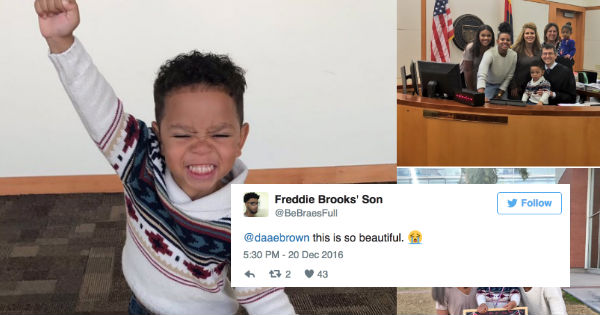 Toddler Reacts to Getting Adopted and It's Got the Internet in Tears ...