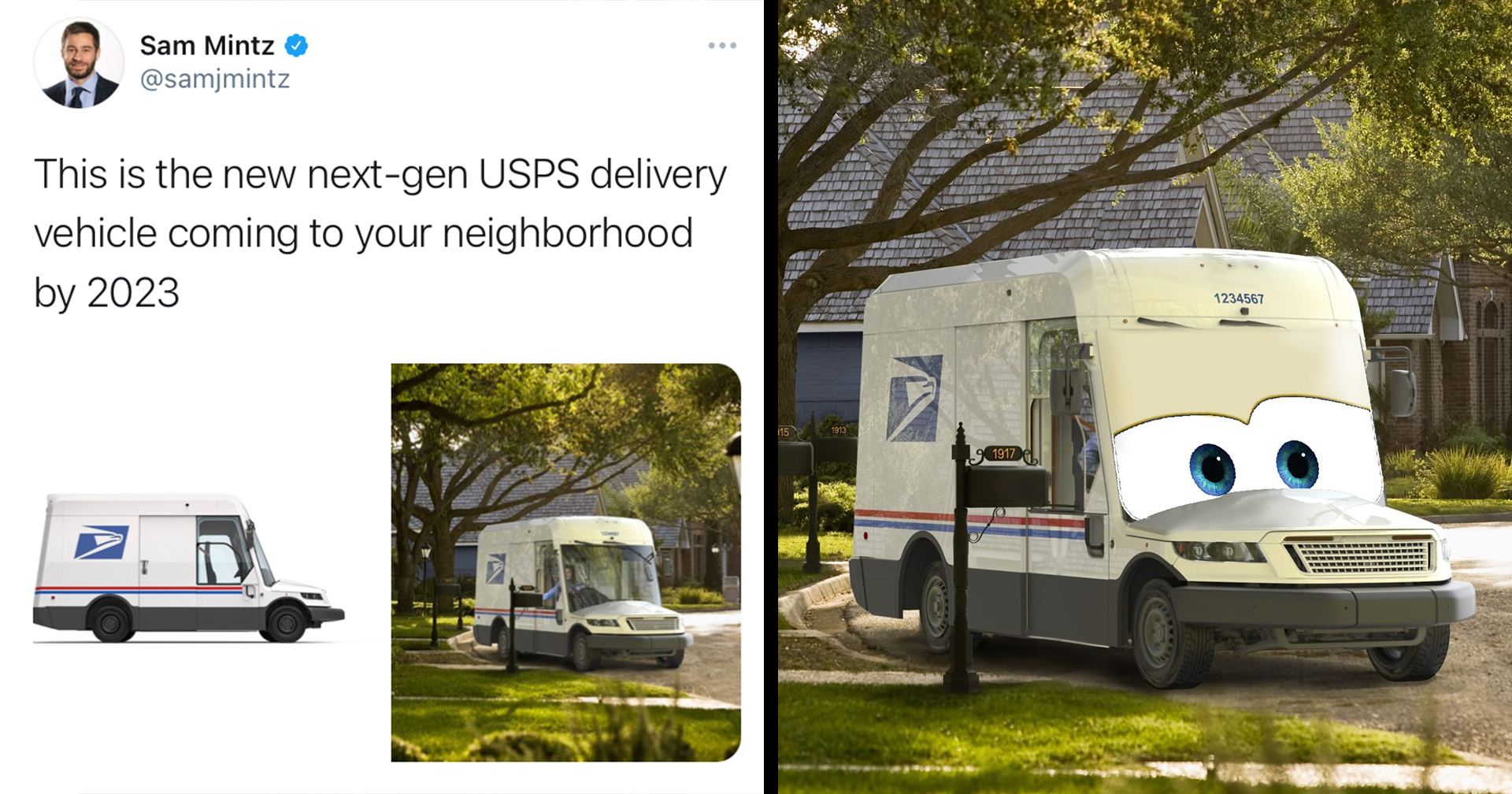 People Are Simping For The Adorable New Usps Vehicle Memebase Funny Memes