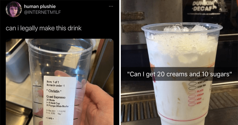 Tumblr Thread: Customers' Mythically Powerful Coffee Orders - FAIL